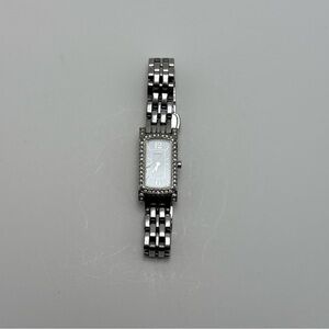 Citizen Eco-Drive Women’s Watch Stainless Steel Crystal Bezel Rectangular